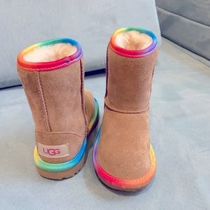 Toddler girl UGG boots.